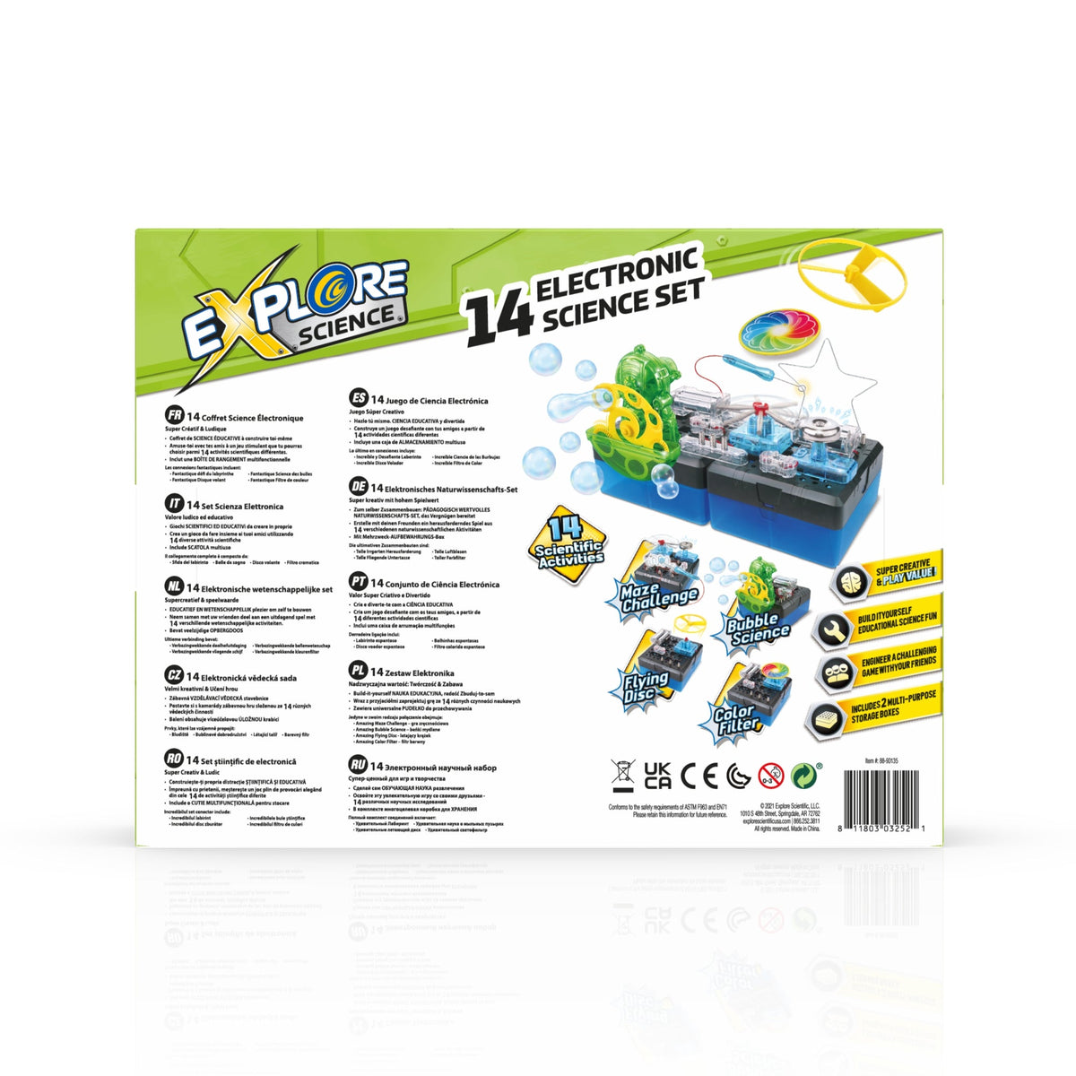 Electronic Science Set, 14 Challenges