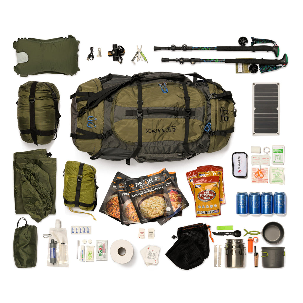 LifePack 1-Person Backpacking & Survival Kit