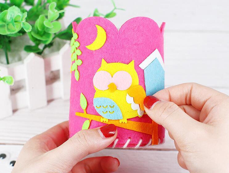 DIY Pencil Holder Craft Set, 5 Pieces