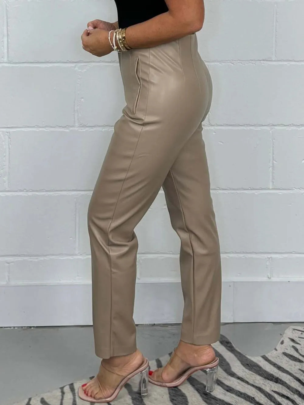 Women's Plus Size High-Waist Pants
