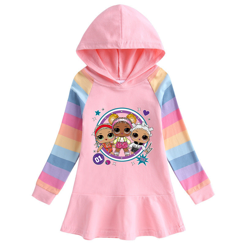 Girls’ Long-Sleeve LOL Surprise Dress
