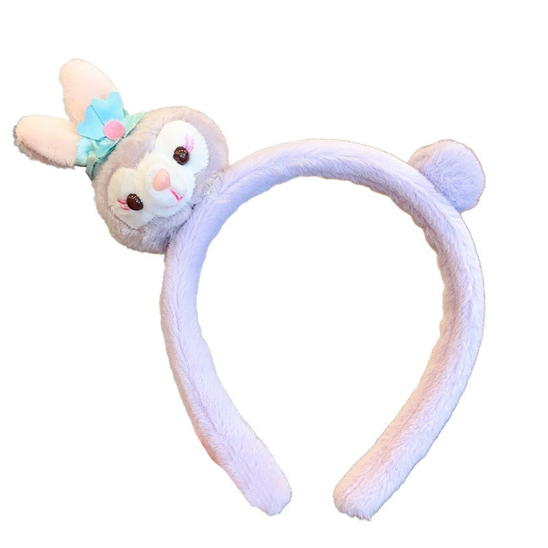 Cute Cartoon & Floral Plush Hairband Sets