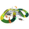 175-Piece Dinosaur Race Track & Car Set