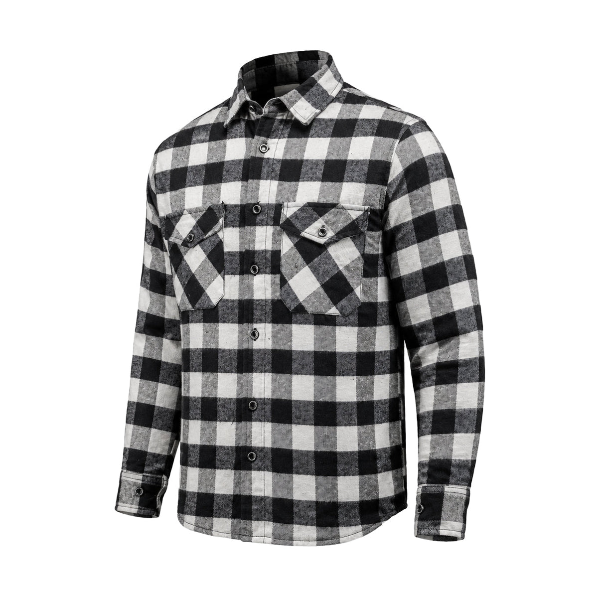 Grey Ghost Men's Plaid Flannel Shirt