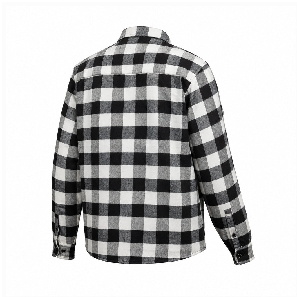Grey Ghost Men's Plaid Flannel Shirt