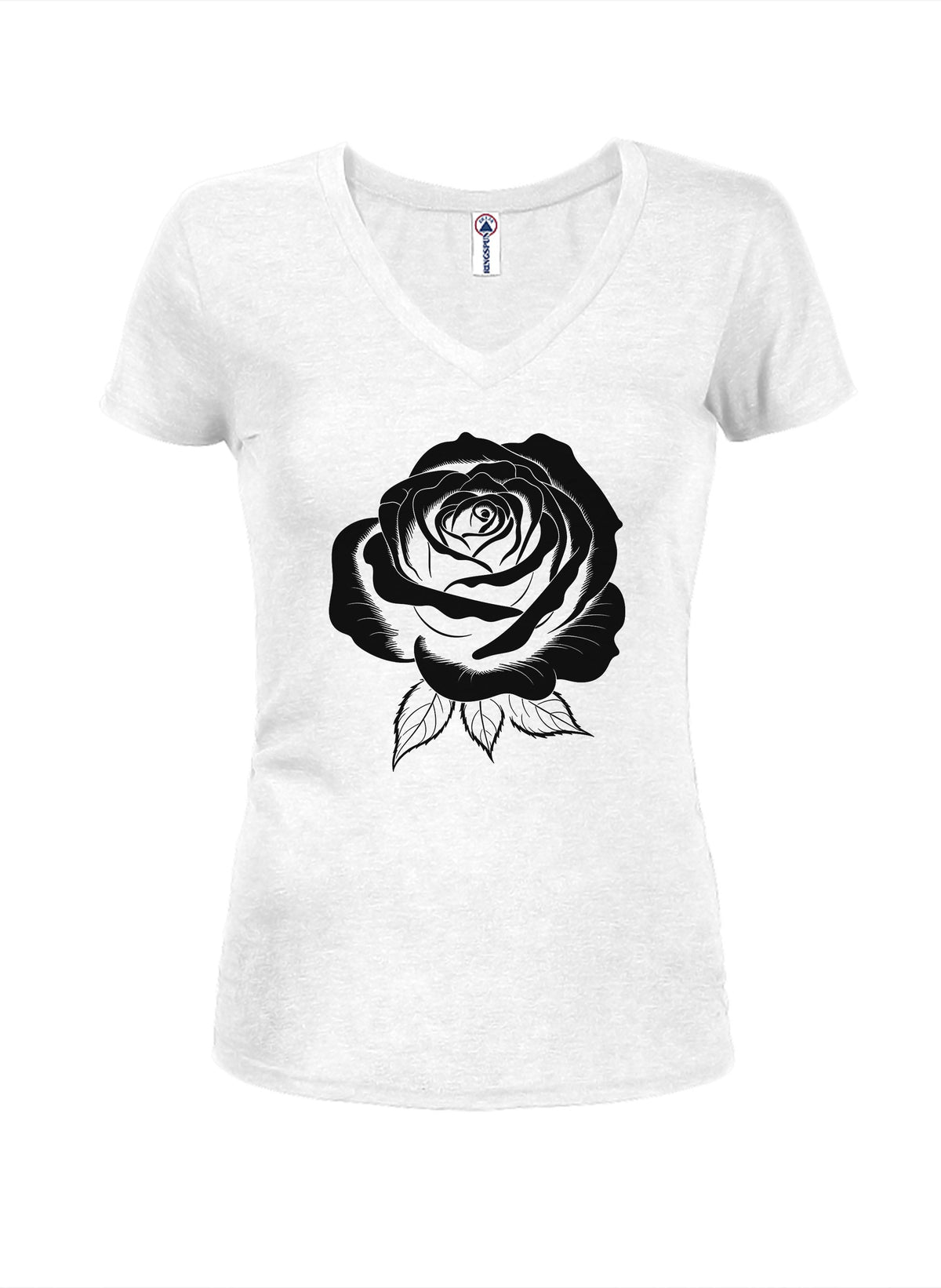 Blanca Rosa Juniors’ V-Neck T-Shirt