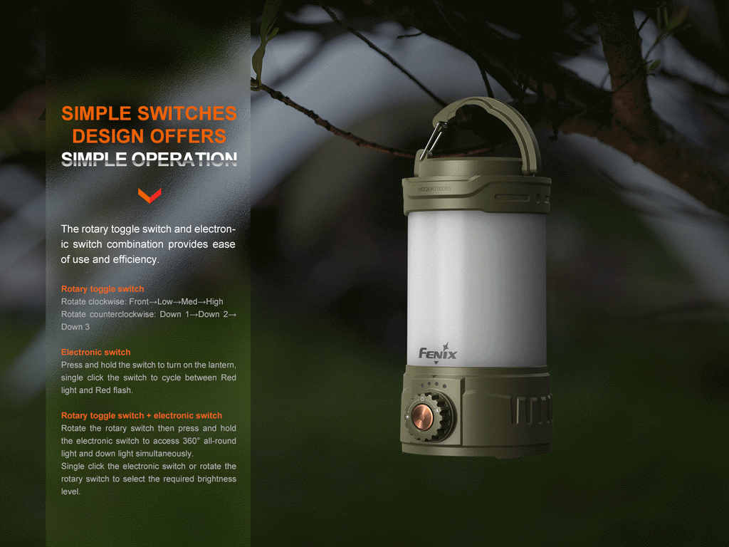 Fenix CL26R PRO Rechargeable LED Camping Lantern