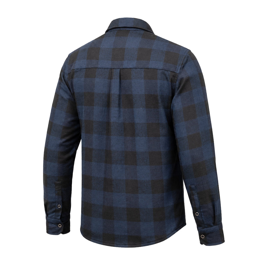 Grey Ghost Men's Plaid Flannel Shirt