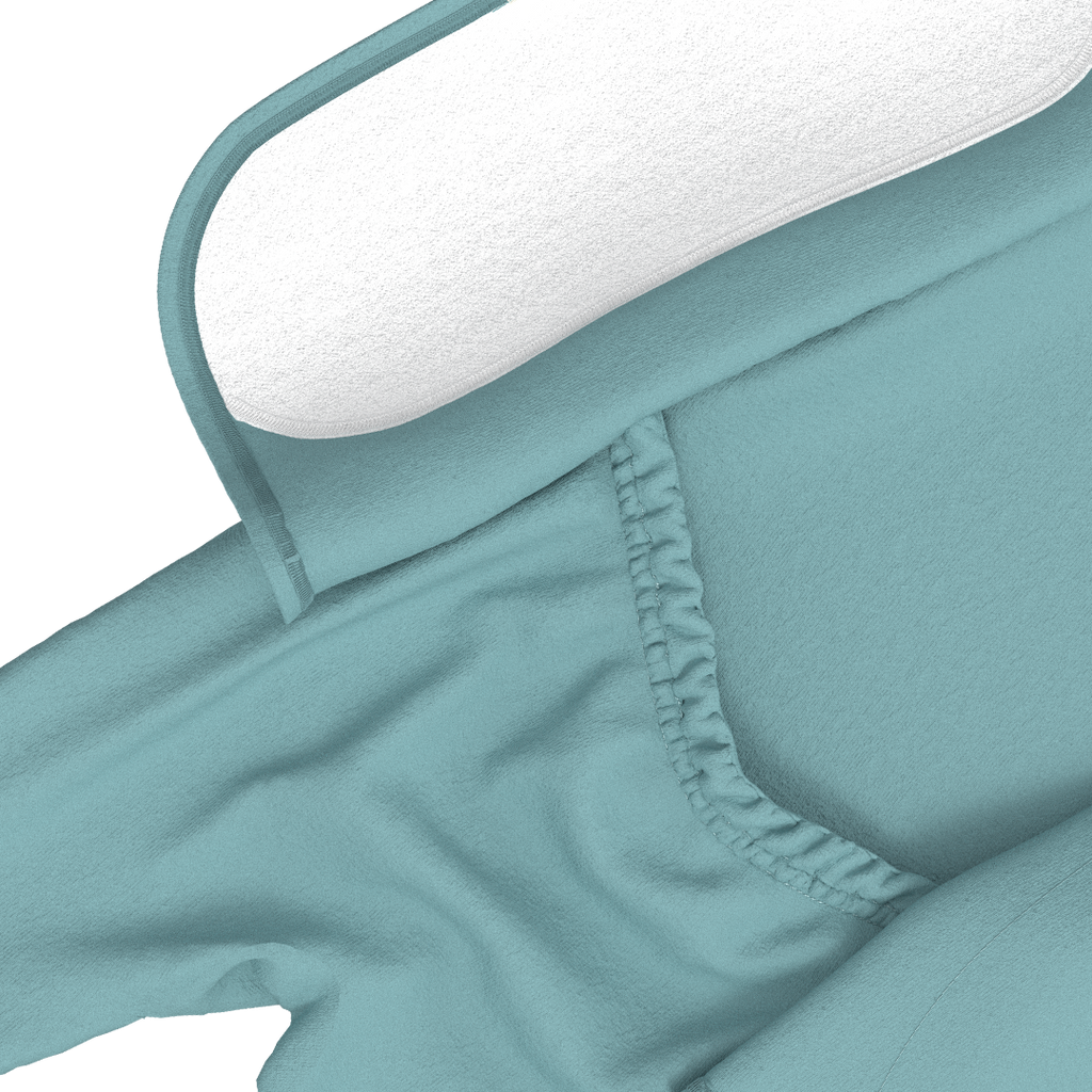 Bonsie Ripple Wrap-Front Footed Baby Sleeper