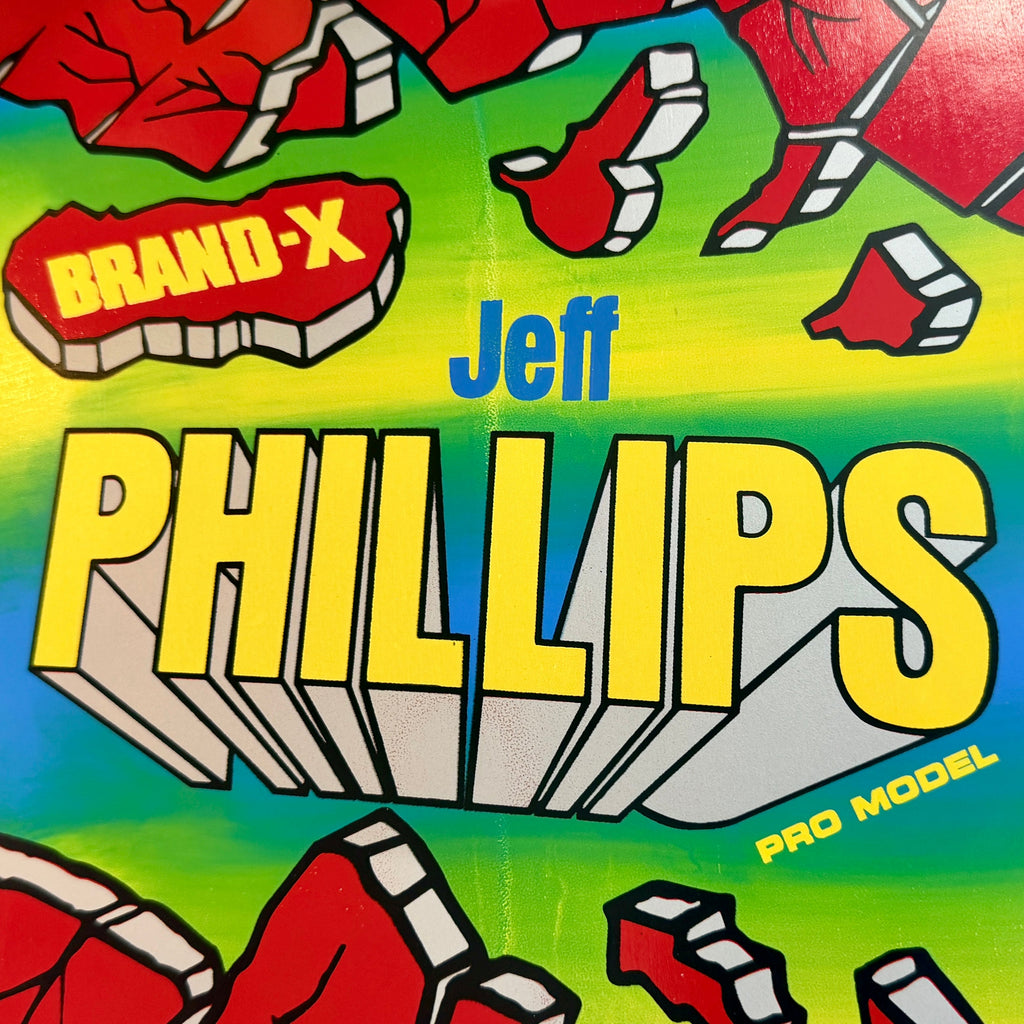Jeff Phillips BREAKOUT Hand-Painted Skateboard – 1 of 12