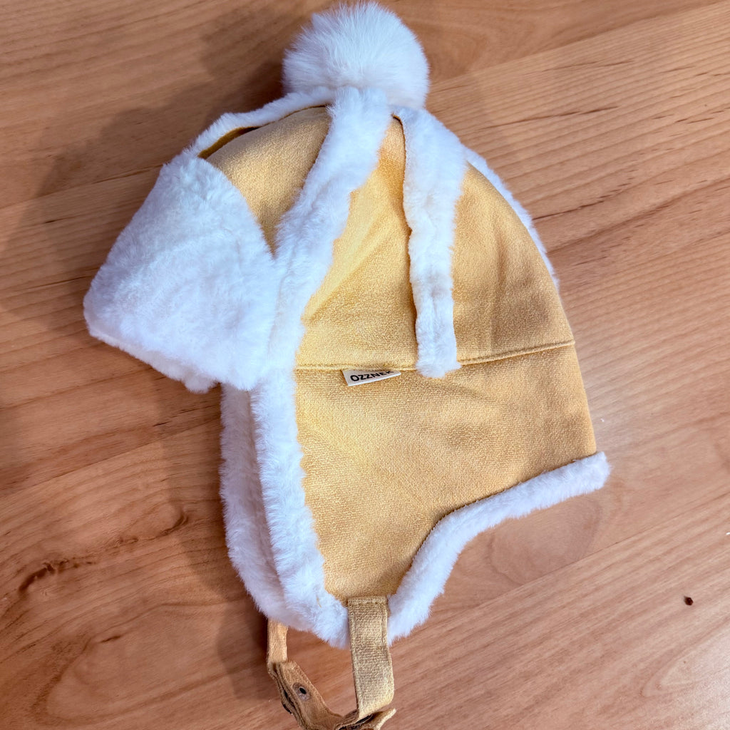 Kids’ Sherpa Aviator Hat with Ear Flaps