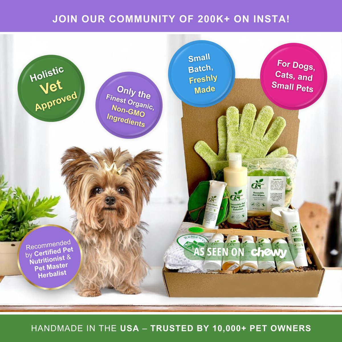 4-Furry Dogs Restorative Grooming Kit