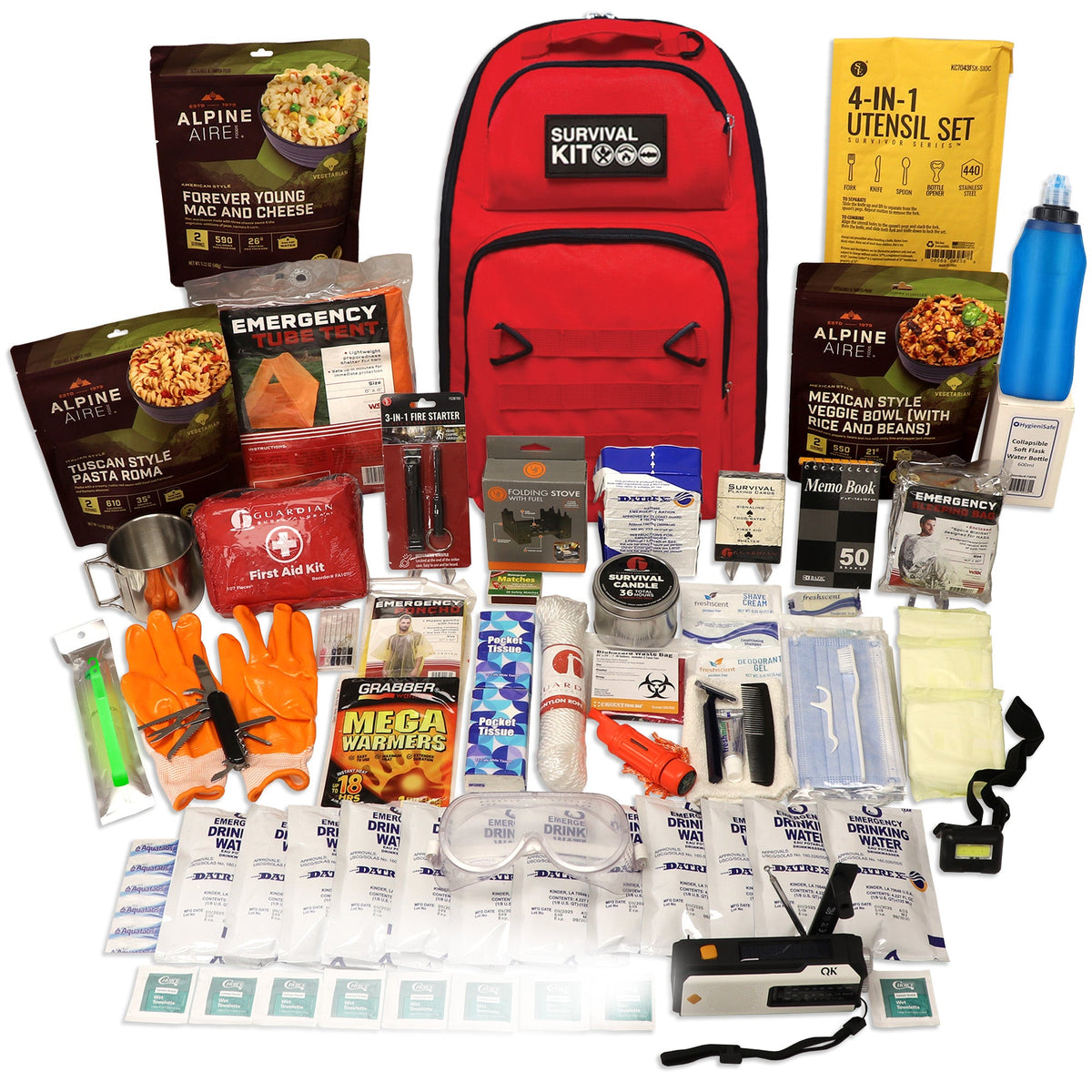 Quake Kits Extensively Prepared Emergency Kit