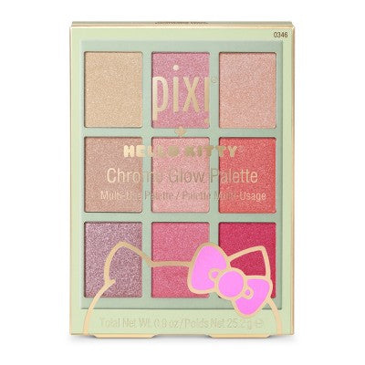 Pixi + Hello Kitty Chrome Glow Palette, 0.9 oz — Missing Box
