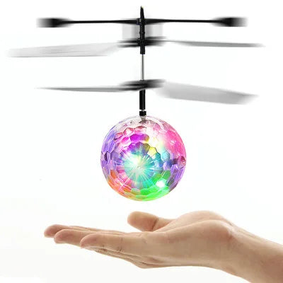 LED Flying Ball Toy with Infrared Motion Control