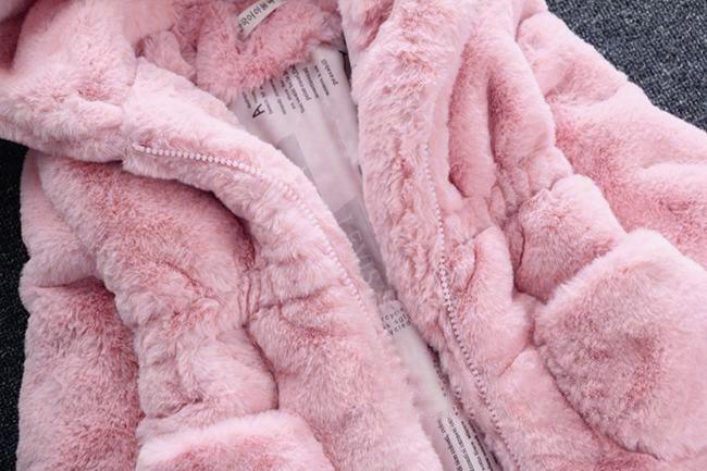 Girls’ Hooded Winter Jacket