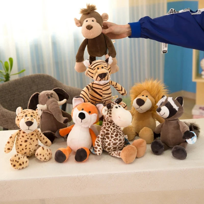 Forest & Safari Animal Plush Toys