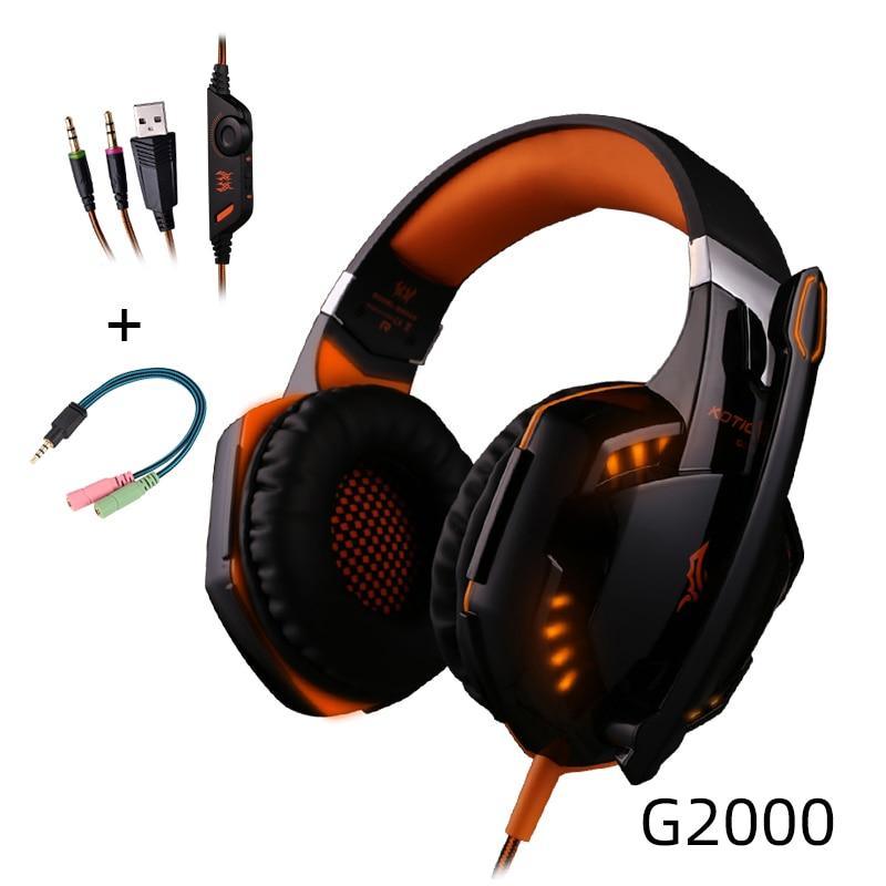 STEVVEX Wired Over-Ear Gaming Headset with Boom Microphone