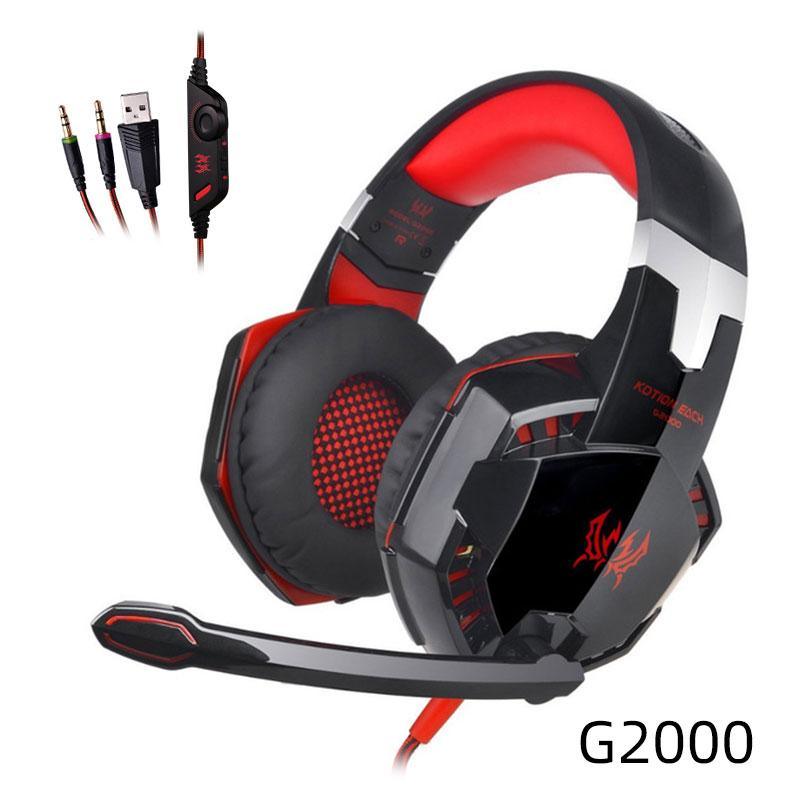 STEVVEX Wired Over-Ear Gaming Headset with Boom Microphone