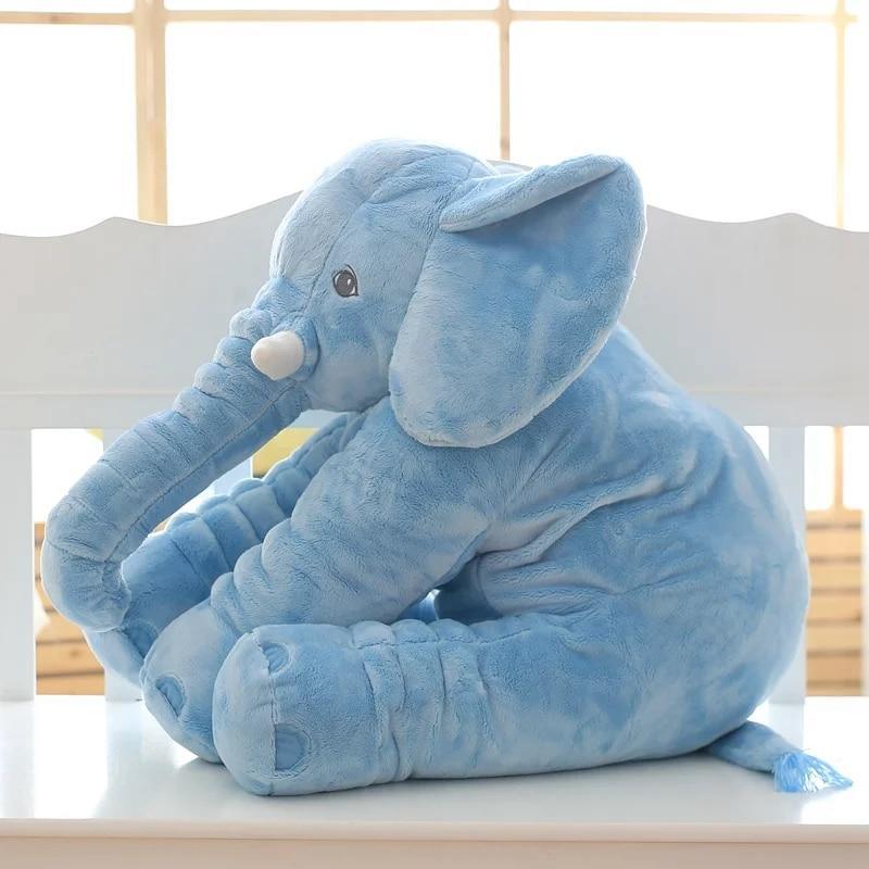 Large Soft Plush Elephant Pillow & Cushion