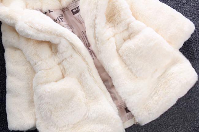 Girls’ Hooded Winter Jacket