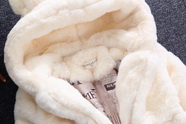 Girls’ Hooded Winter Jacket