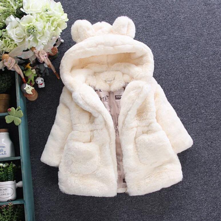 Girls’ Hooded Winter Jacket