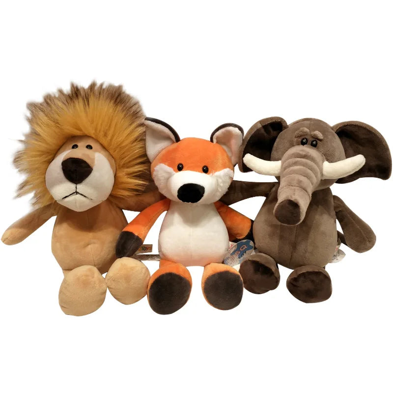 Forest & Safari Animal Plush Toys