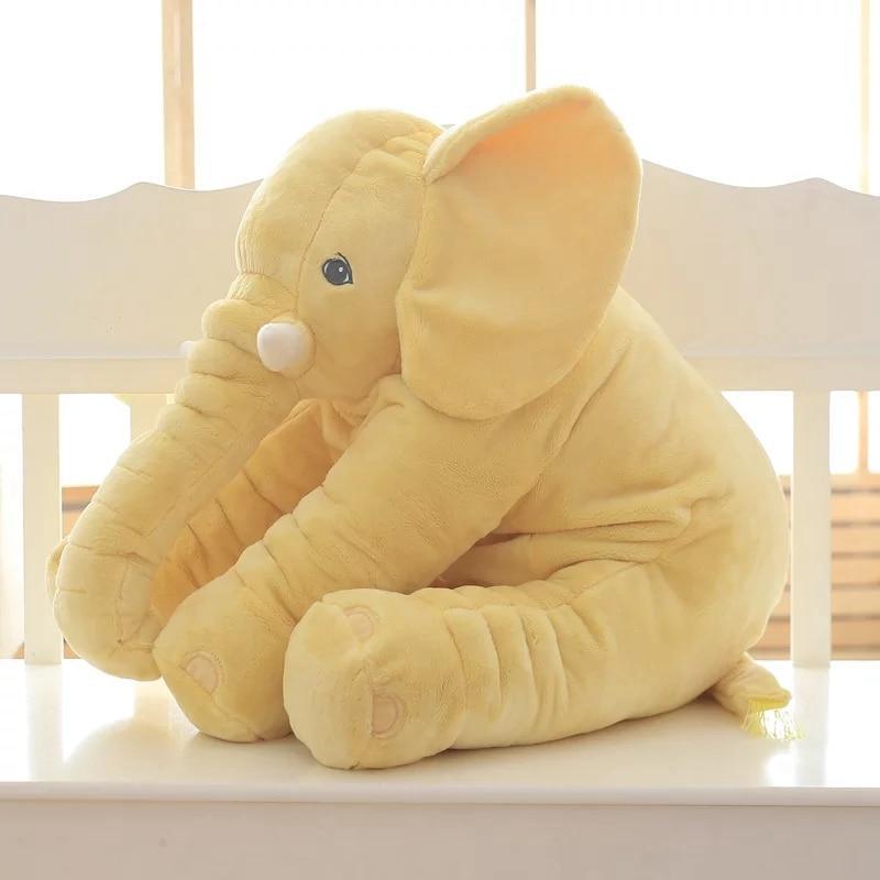 Large Soft Plush Elephant Pillow & Cushion