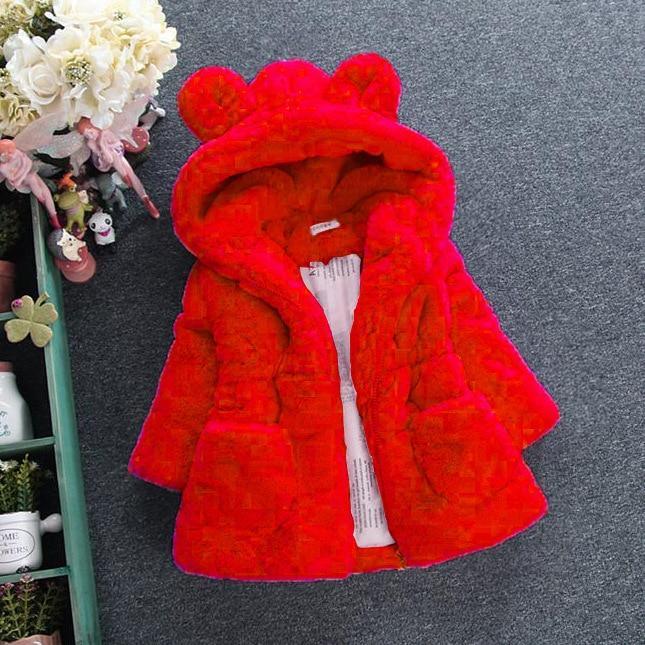 Girls’ Hooded Winter Jacket
