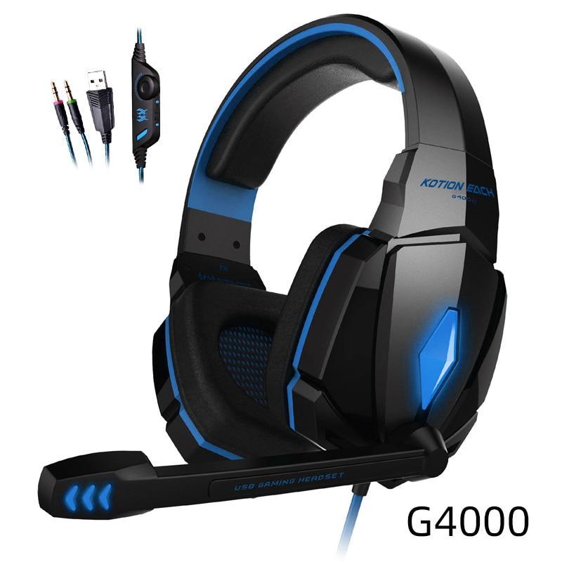STEVVEX Wired Over-Ear Gaming Headset with Boom Microphone