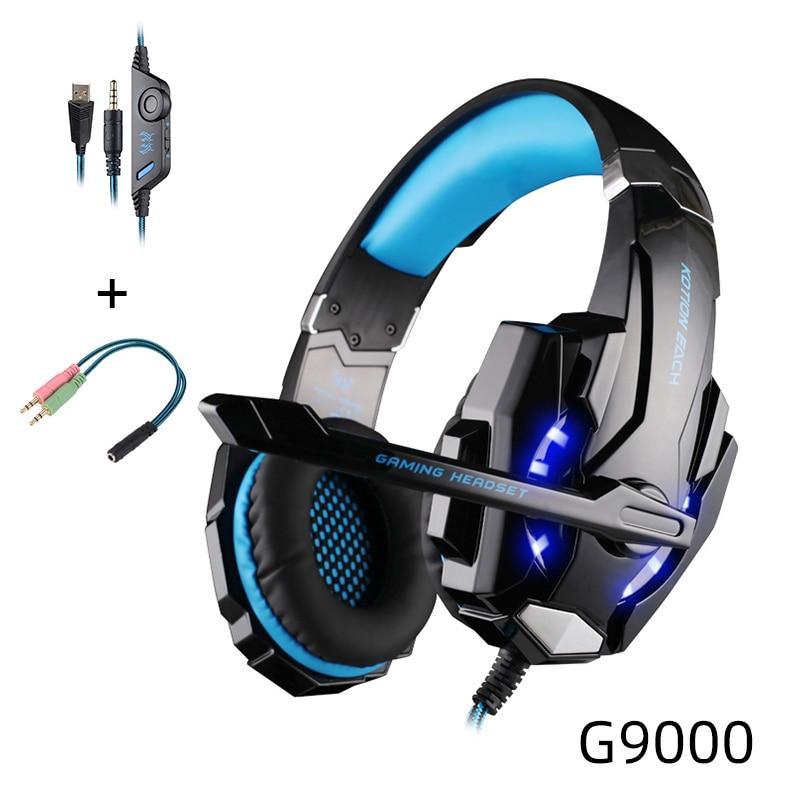 STEVVEX Wired Over-Ear Gaming Headset with Boom Microphone
