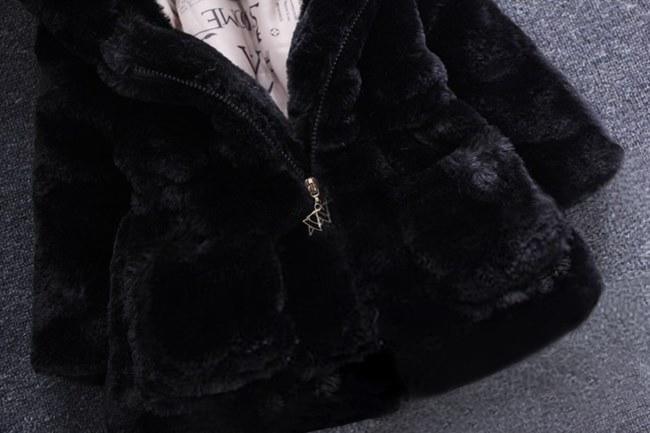 Girls’ Hooded Winter Jacket