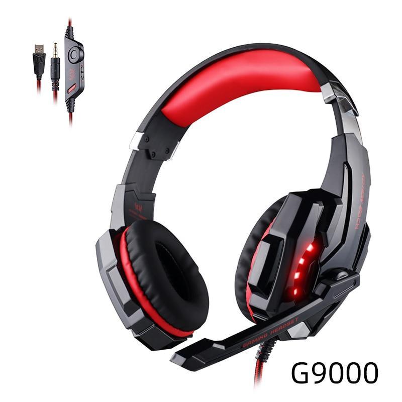 STEVVEX Wired Over-Ear Gaming Headset with Boom Microphone