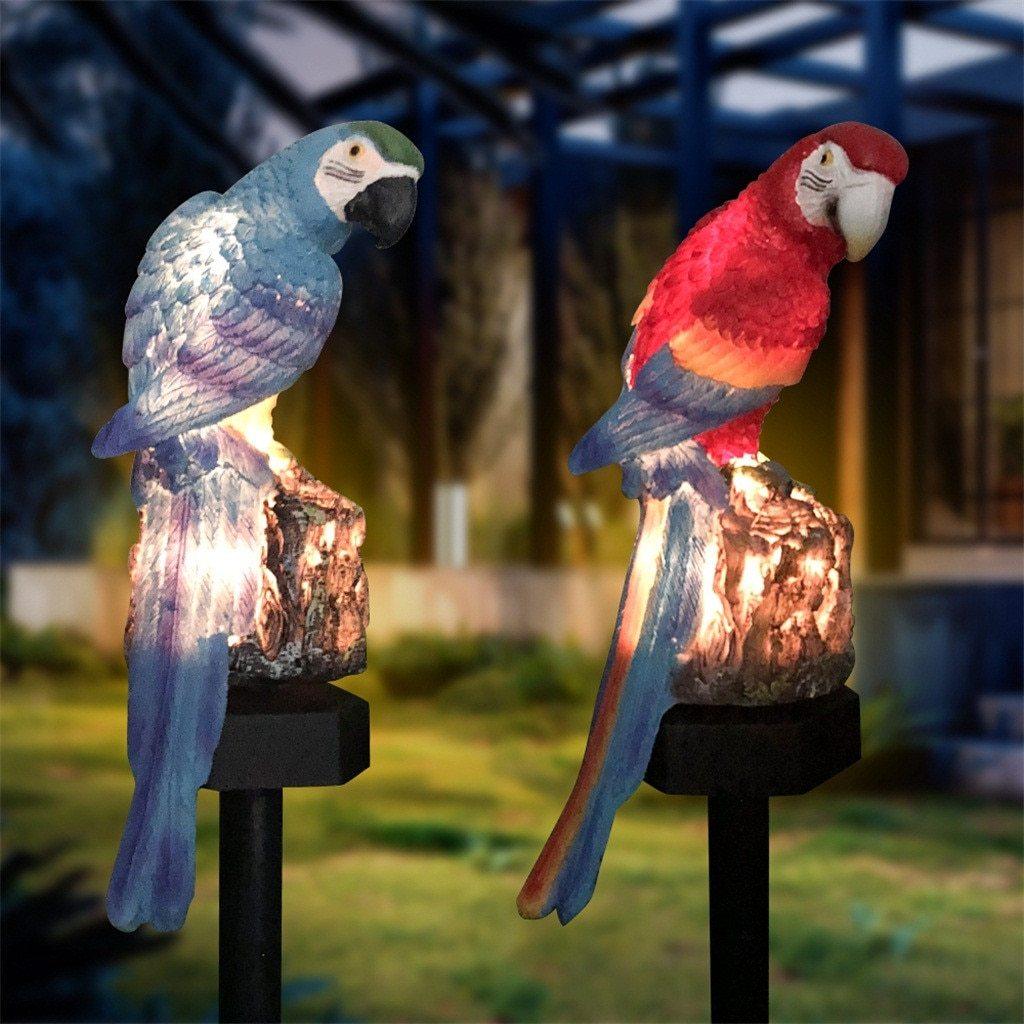 Solar Parrot Decorative Outdoor Garden Light