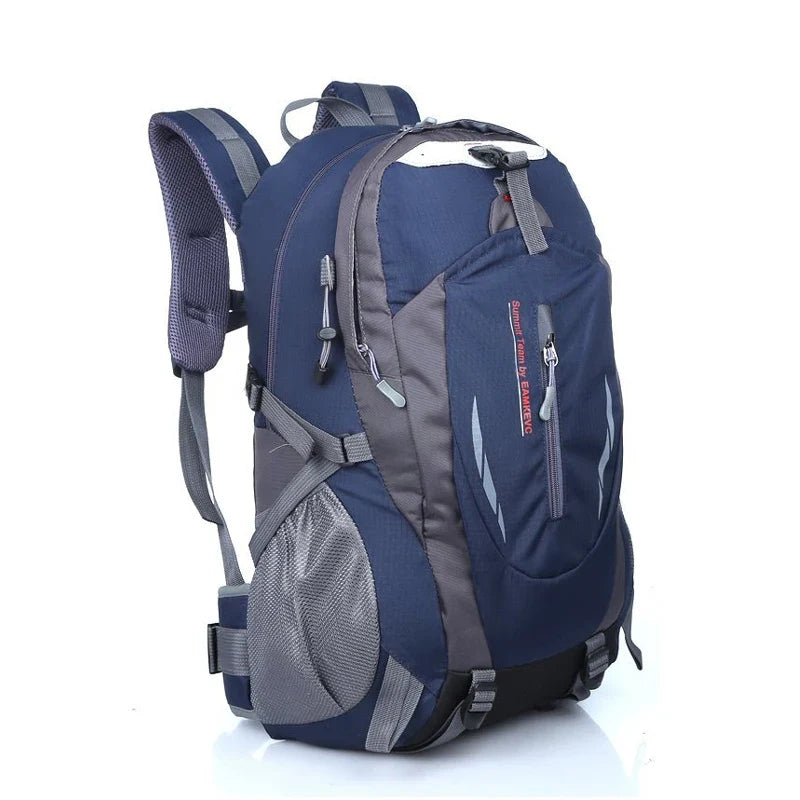 40L Water-Resistant Hiking & Travel Backpack