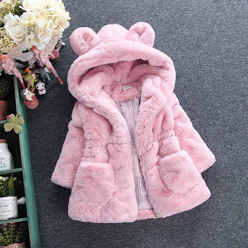 Girls’ Hooded Winter Jacket
