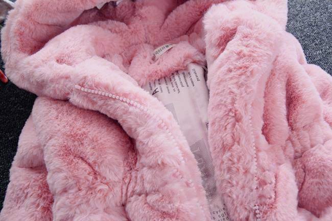 Girls’ Hooded Winter Jacket
