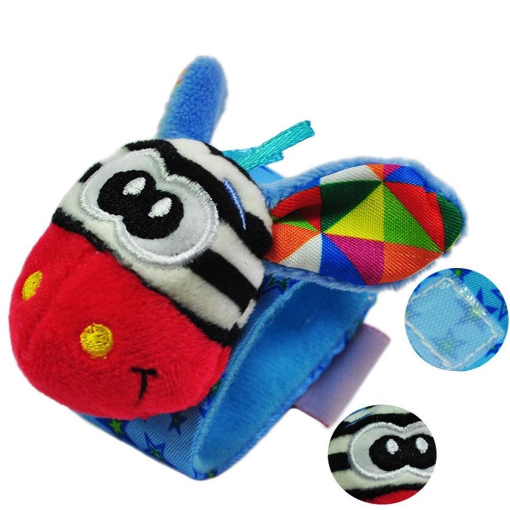 Plush Animal Baby Rattle