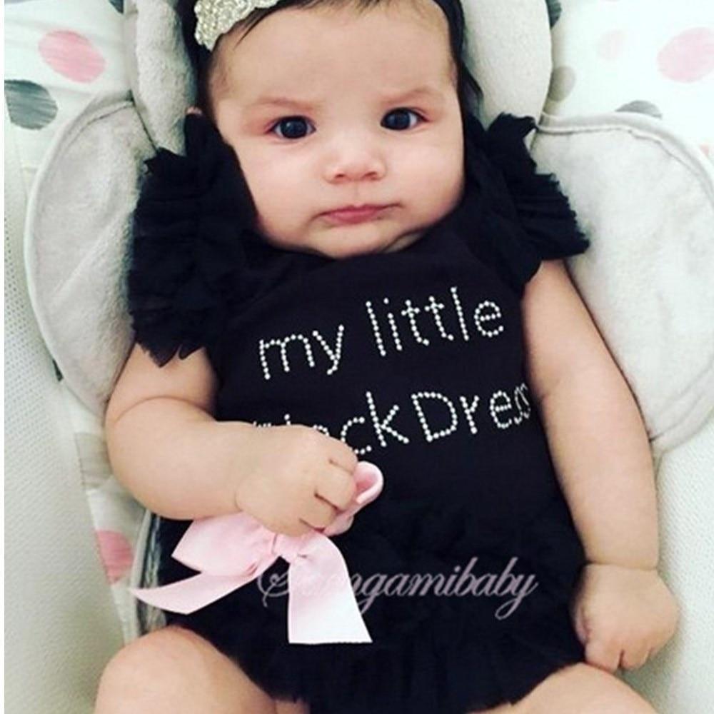 Baby My Little Black Dress Romper