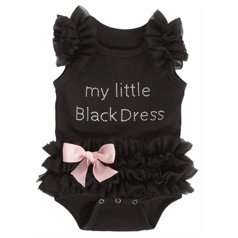 Baby My Little Black Dress Romper