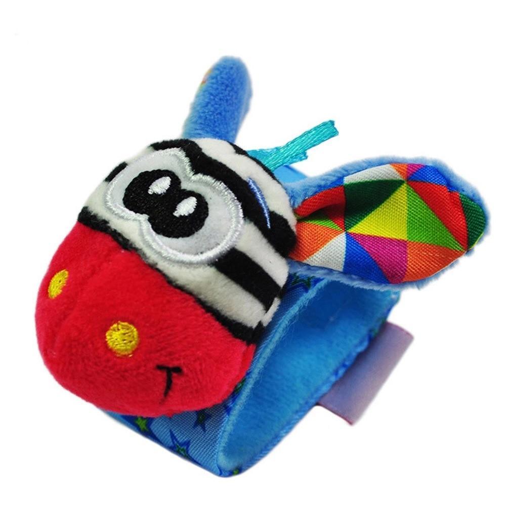 Plush Animal Baby Rattle