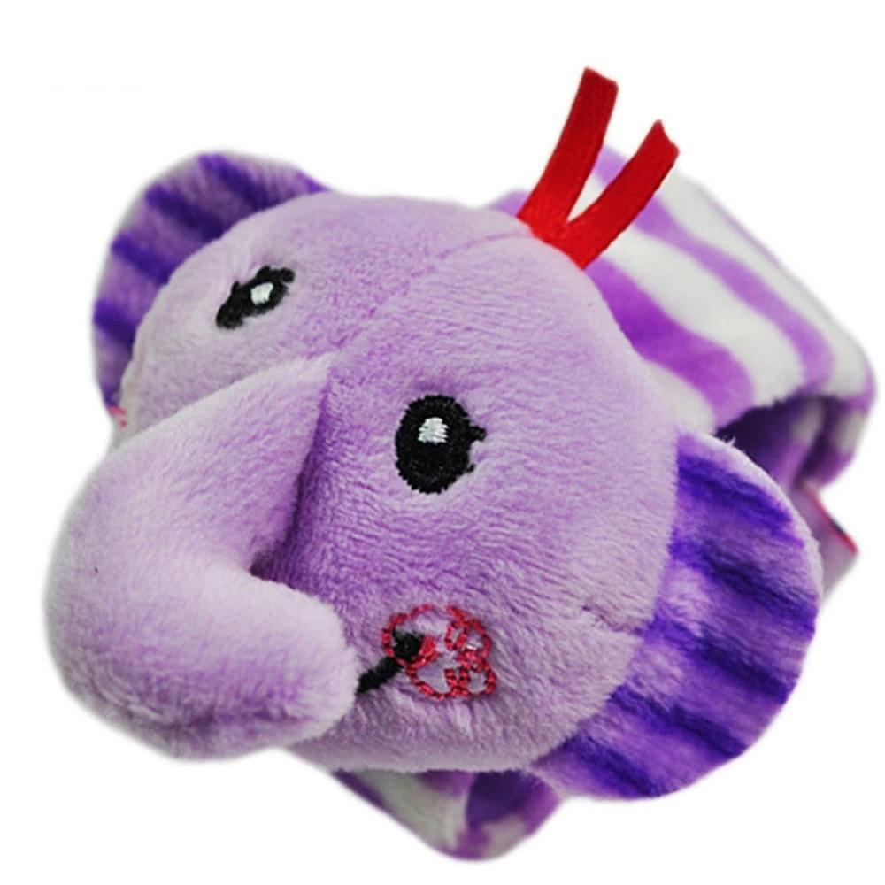 Plush Animal Baby Rattle