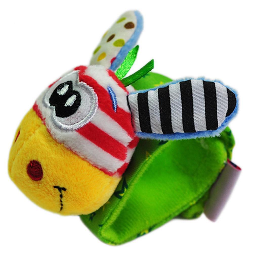 Plush Animal Baby Rattle