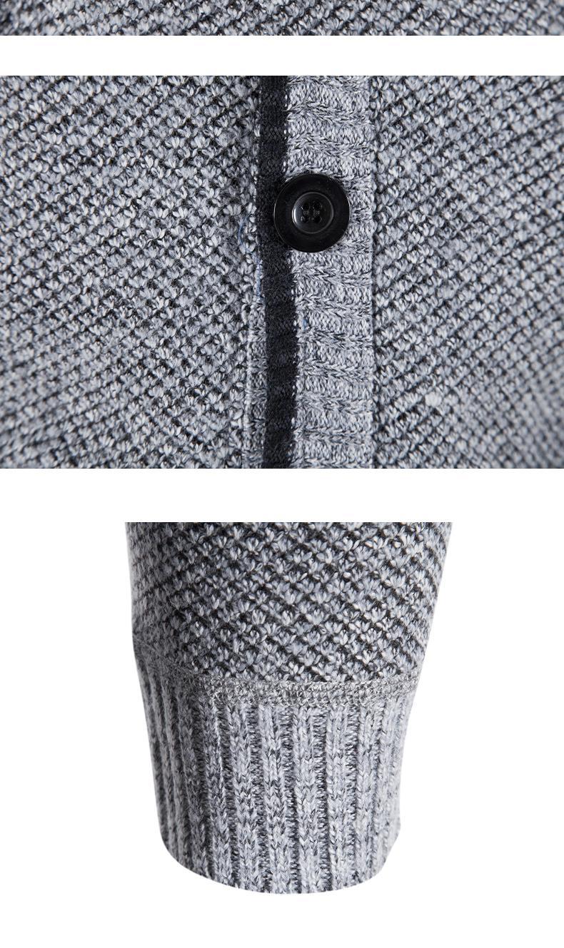 Men's Heavyweight Winter Knit Cardigan