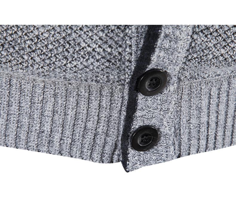 Men's Heavyweight Winter Knit Cardigan