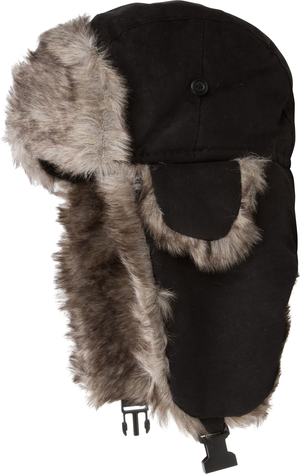 Sakkas Morgan Faux-Fur Trapper Hat with Chin Strap