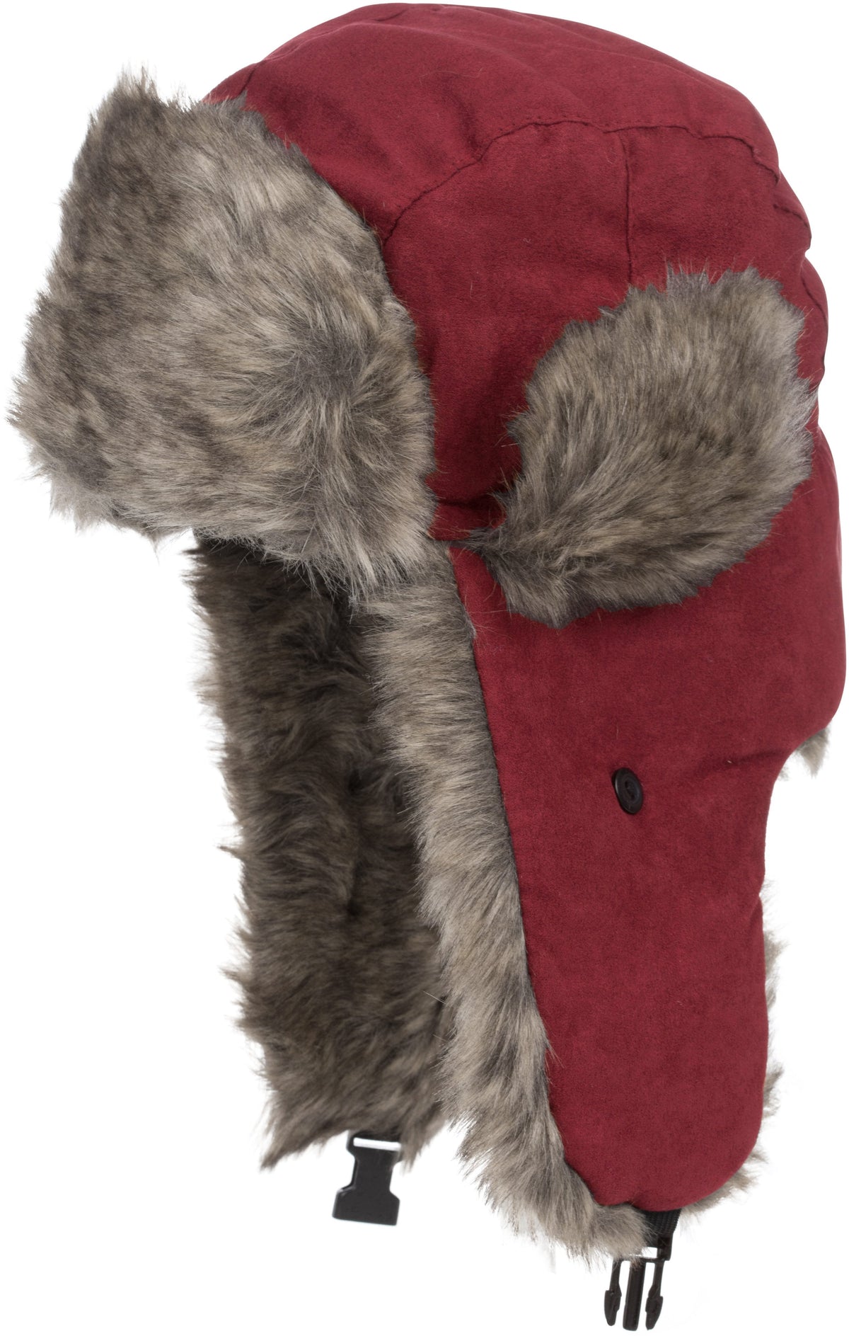 Sakkas Morgan Faux-Fur Trapper Hat with Chin Strap
