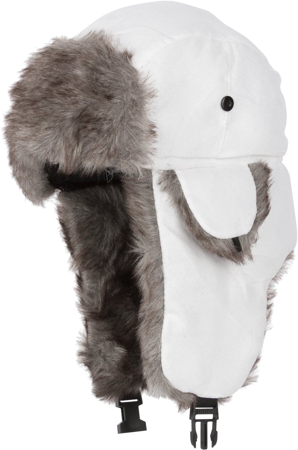 Sakkas Morgan Faux-Fur Trapper Hat with Chin Strap