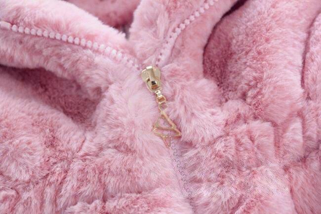 Girls’ Hooded Winter Jacket